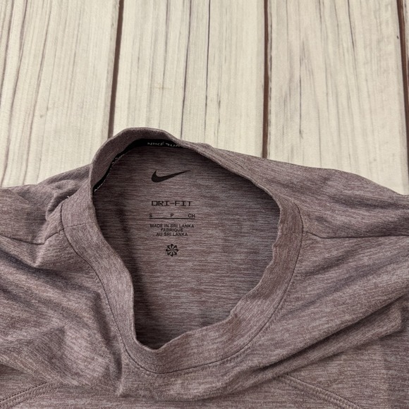 Womens Nike Dri-Fit Medalist Running Long Sleeve Shirt & Sports Bra Lot Small - Picture 7 of 9